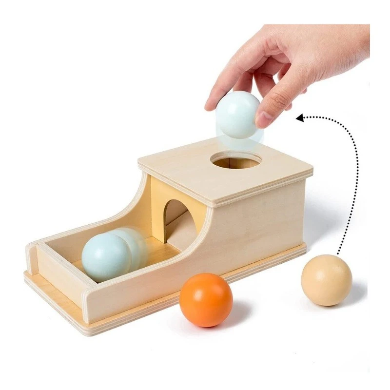 Образователна игра с три топчета, Монтесори